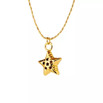 Колье Puffy Star Necklace