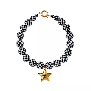 Колье Pvc Ball Necklace With Star Charm