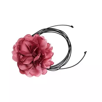 Колье Rosa Flower Necklace - Pink