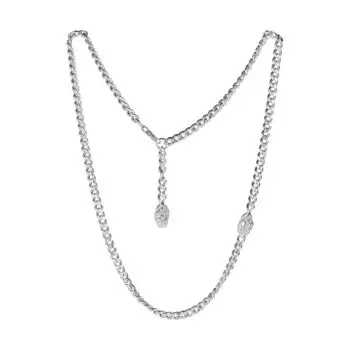 Колье Serpent Necklace - Silver