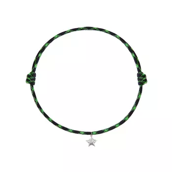 Колье Silver Knitted Star Necklace