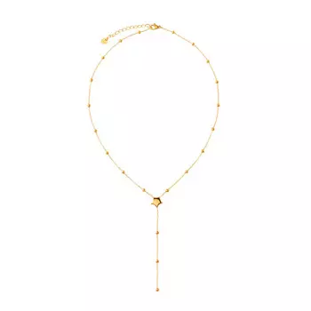 Колье Star Tie Necklace - Gold