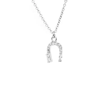Колье Tiny Horseshoe Necklace