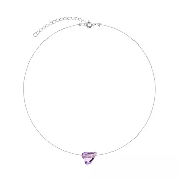 Колье Violet Heart Necklace