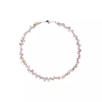 Mauve Pearl Necklace