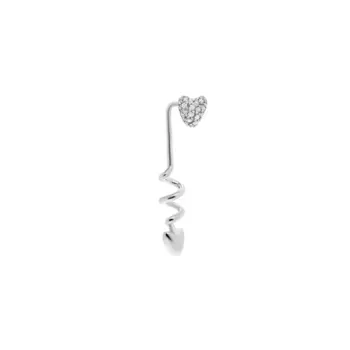 Моносерьга Love Shaft Earring – Silver