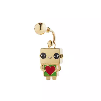 Моносерьга Robot Earring