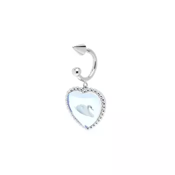 Моносерьга Swan BFF Earring