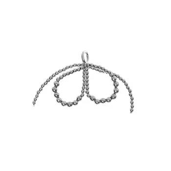 Подвеска на обувь Super Sneakers Bow - Hematite