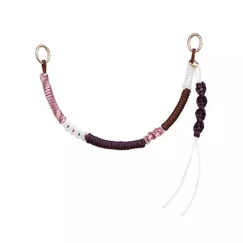 Подвеска на сумку Knitted Cutie Pink and Burgundy