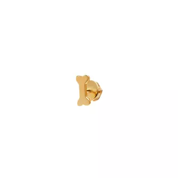 Пусет Plain Bone Stud Earring – Gold