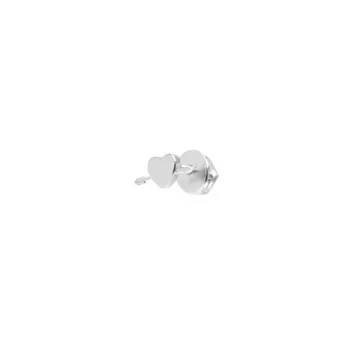 Пусет Plain Broken Heart Stud Earring