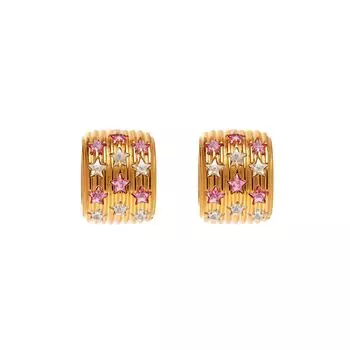 Серьги Andromeda Chrystal Earrings - Rosaline