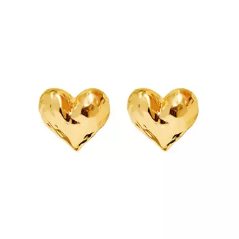 Серьги Bruised Hearts – Gold