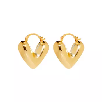 Серьги Chic Heart Earrings