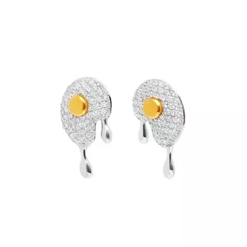 Серьги Coddled Egg Earring