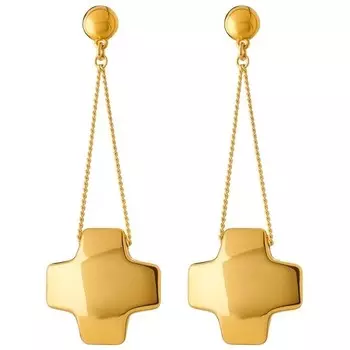 Серьги Confession Earrings - Gold