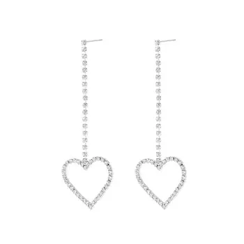 Серьги Dangling Heart Earrings