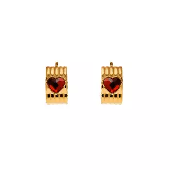 Серьги Desi Red Earrings