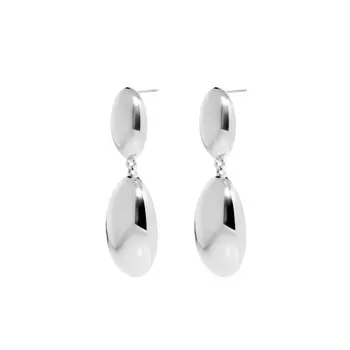 Серьги Elliptic Earrings - Silver