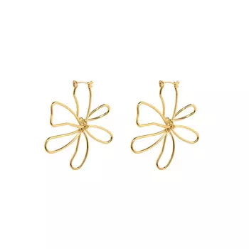 Серьги Flora Earrings - Gold