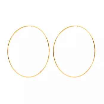 Серьги Gold Congo - 7 сm