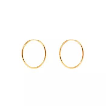 Серьги Gold Congo Earrings - 2 сm