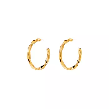 Серьги Gold Ornate Earrings