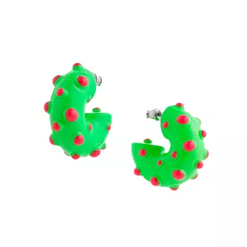 Серьги Green Neon Rave Earrings