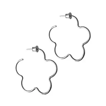 Серьги Hoop Forget-me-not Earrings