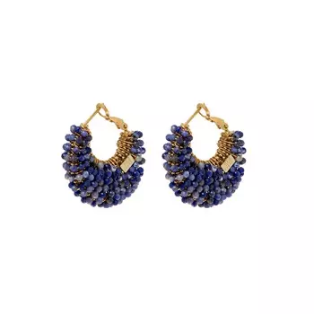 Серьги Izzia Earrings - Blue