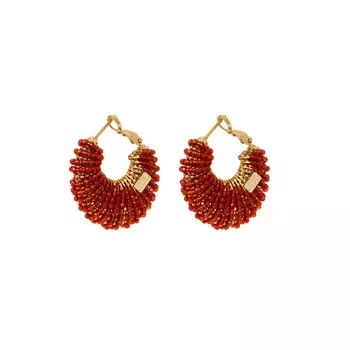 Серьги Izzia Earrings - Red