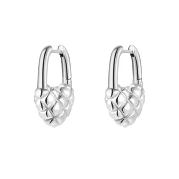 Серьги Lock My Heart Earring - Silver