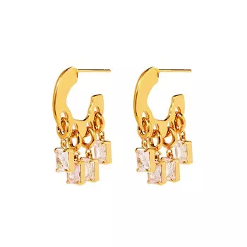 Серьги Melted Drops Earrings – Gold
