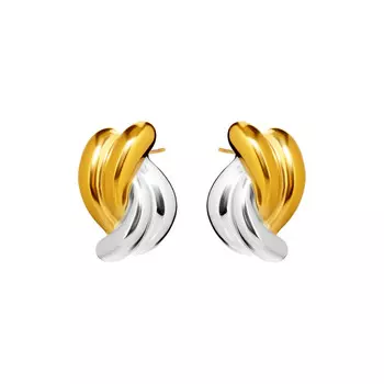 Серьги Mixed Knot Earrings