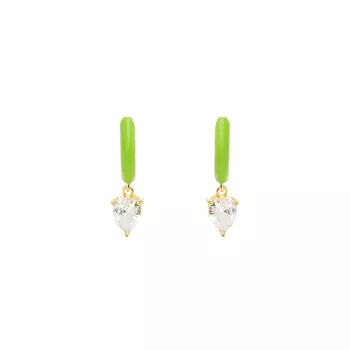 Серьги Neon Nights Earrings – Green