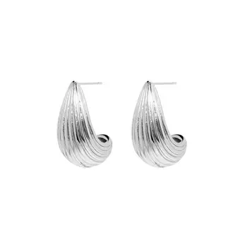 Серьги Shell Drop Earrings – Silver