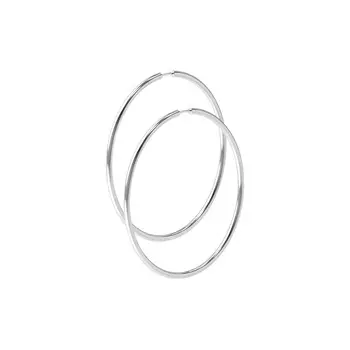 Серьги Silver Congo - 52 mm