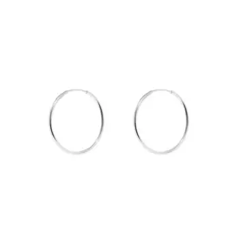 Серьги Silver Congo Earrings - 2 сm