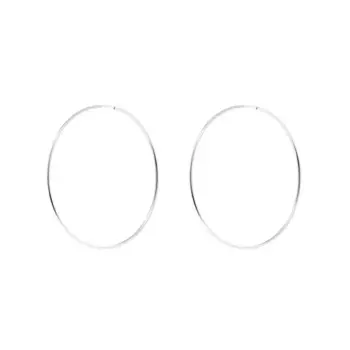 Серьги Silver Congo Earrings - 5 сm