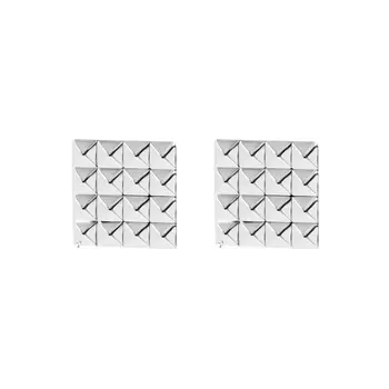 Серьги Silver Square Shaped Earrings