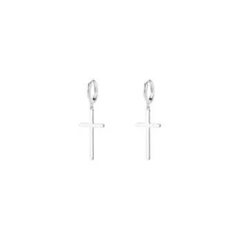 Серьги Simple Cross Earrings