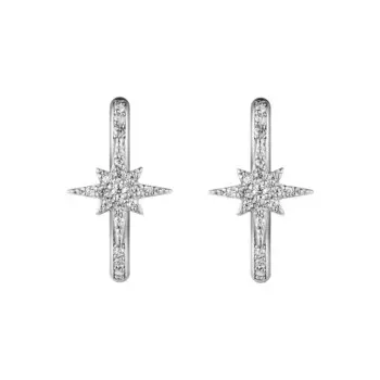 Серьги Sparkle Earrings - Silver