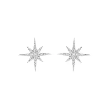 Серьги Sparkle Puset Earrings - Silver
