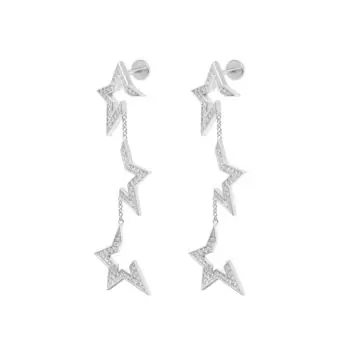 Серьги Starry Fructure Earring