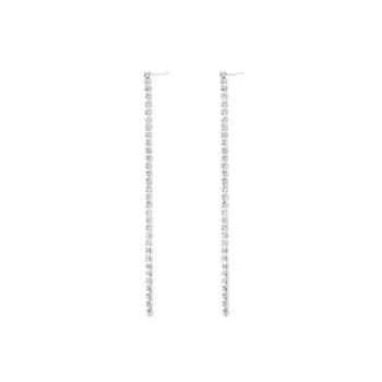 Серьги Tiny Floating Crystals Earrings