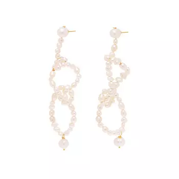 Серьги White Lotus Earrings