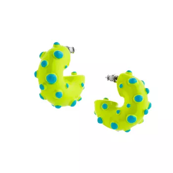 Серьги Yellow Neon Rave Earrings