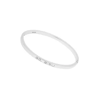Тонкий Браслет Go, Girl - Silver 925