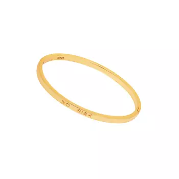 Тонкий Браслет No Risk No Magic - Silver 925